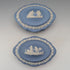 British Vintage Wedgwood Jasperware Box Pair, Pale Blue